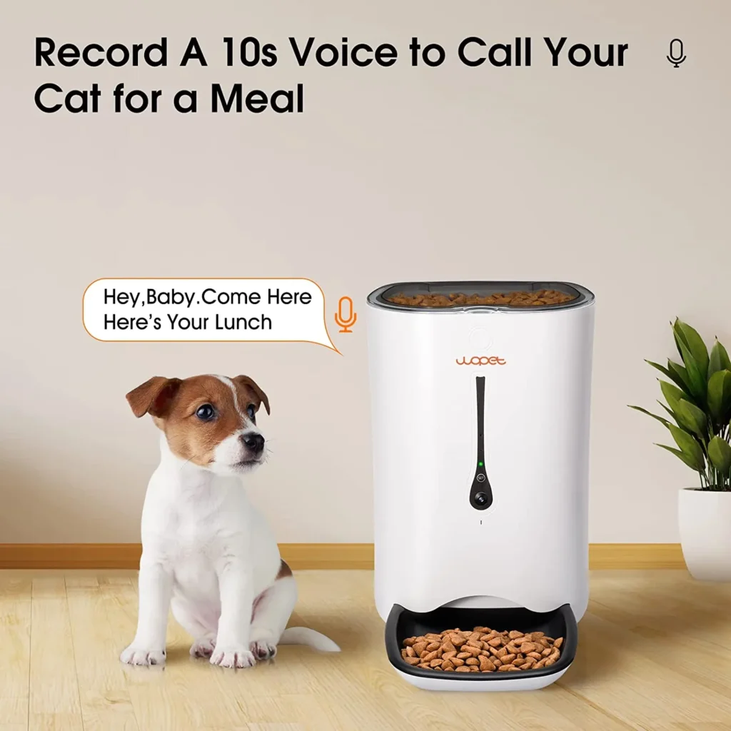 WOPET Automatic Cat Feeder with Camera