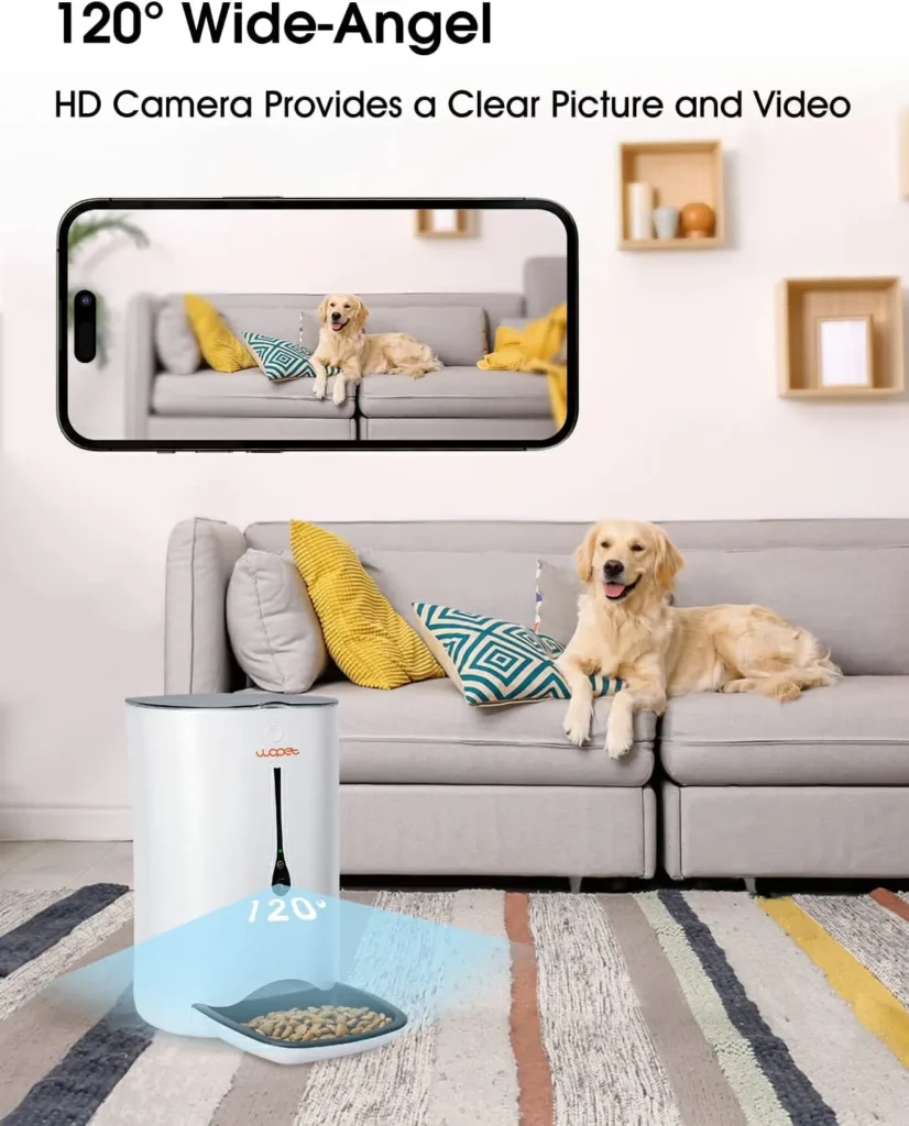 WOPET Automatic Cat Feeder with Camera