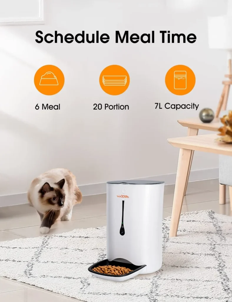 WOPET Automatic Cat Feeder with Camera