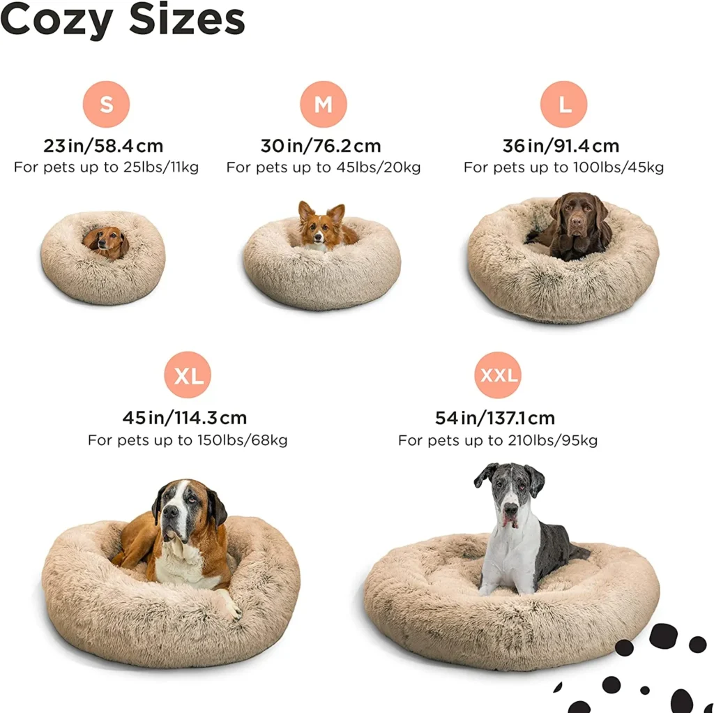 Best Friends Doughnut Dog Bed