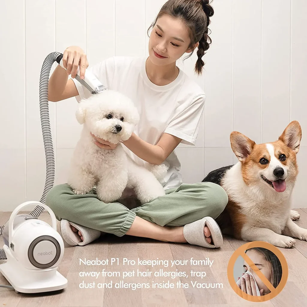 Neabot Pet Grooming Kit & Vacuum