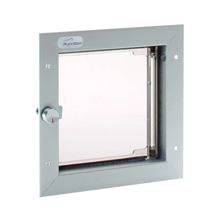 Double Flap Hale Dog Door for Walls