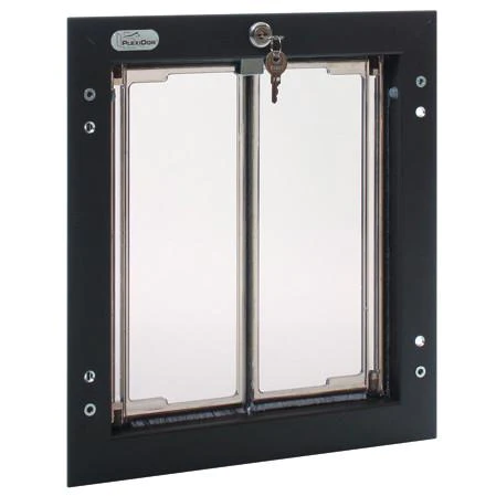 Double Flap Hale Dog Door for Walls