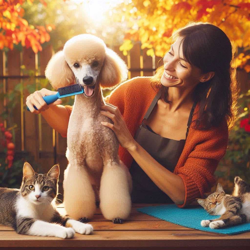 How often should I groom my cat or dog